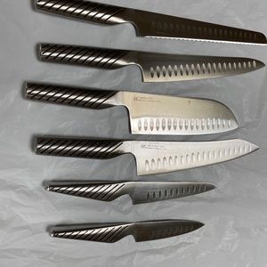 Stainless steel Knife Set Six piece